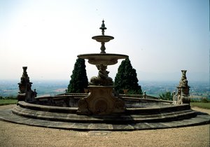 Fontein, Villa Celle