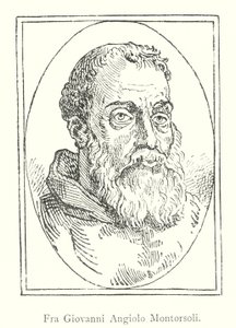 Fra Giovanni Angiolo Montorsoli (gravure) door Italian School