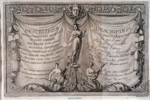 Frontispice van de Gabinetto armonico door Filippo Bonanni door Italian School