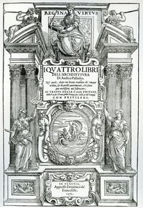 Frontispice van Quattro libri dell