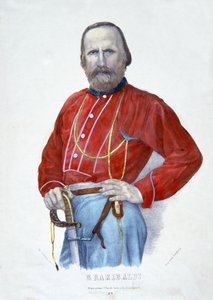 Garibaldi, illustratie uit De Geschiedenis van Italië
