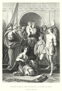 Giovanni Battista Rosso Fiorentino, La Madone de Rosso, collectie van het Pitti-paleis