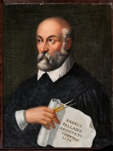 Gastverblijven: portret van de architect en scenograaf Andrea Palladio door Italian School