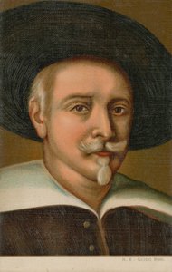 Guido Reni, Italiaans schilder (chromolitho) door Italian School