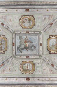 Hal van Perseus: gevleugeld paard door Italian School