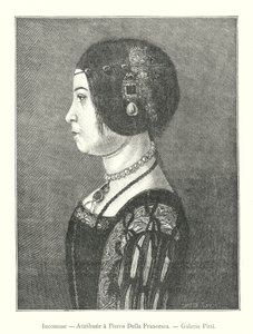 Onbekend, Toegeschreven aan Pierro Della Francesca, Galerie Pitti (gravure)