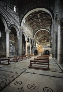 Interieur van de kerk