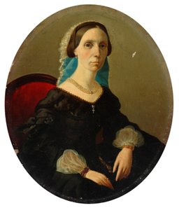 Jane Elizabeth Leatham, eind 1800s door Italian School