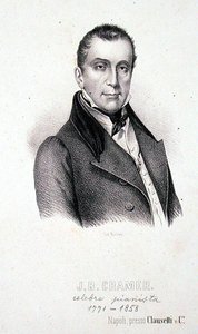 Johann Baptist Cramer (1771-1858) gegraveerd door Richter