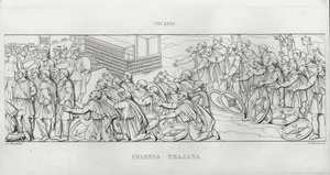 La Colonna Trajana, Trajanus