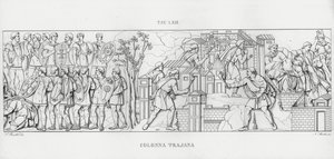 La Colonna Trajana, Trajanus