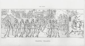 De Zuil van Trajanus (gravure)