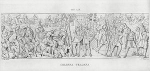 De Zuil van Trajanus (gravure)