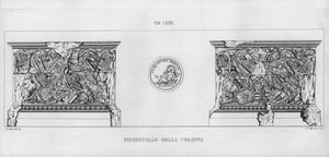 De Zuil van Trajanus (gravure)