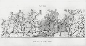 La Colonna Trajana, Trajanus