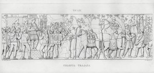 La Colonna Trajana, Trajanus