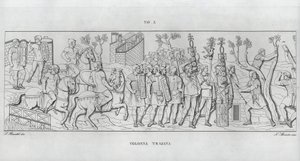 La Colonna Trajana, Trajanus