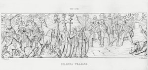 La Colonna Trajana, Trajanus