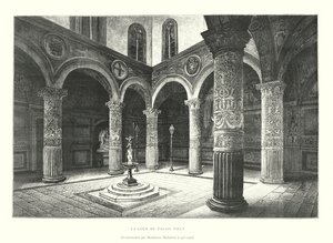 De Binnenplaats van het Oude Paleis, Ornamentatie door Michelozzo Michelozzi