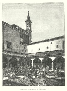 Het klooster van het klooster van San Marco
