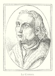 De Cronaca (gravure) door Italian School