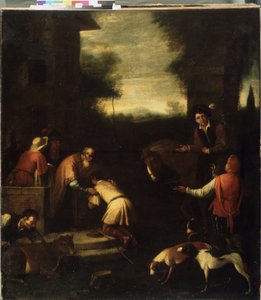 De terugkeer van de verloren zoon door Italian School