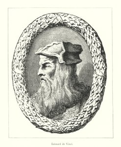 Leonardo da Vinci door Italian School