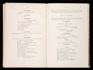 Libretto della Tosca door Giacomo Puccini, Edition Ricordi, Italië