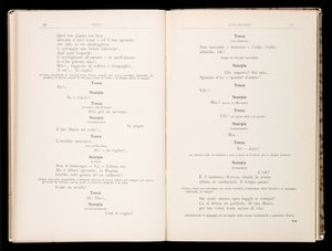 Libretto della Tosca door Giacomo Puccini, Edition Ricordi, Italië