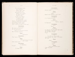 Libretto della Tosca door Giacomo Puccini, Edition Ricordi, Italië