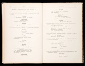 Libretto della Tosca door Giacomo Puccini, Edition Ricordi, Italië door Italian School