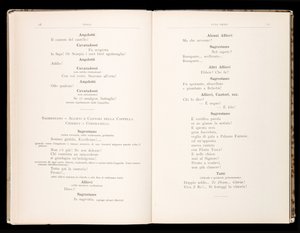 Libretto della Tosca door Giacomo Puccini, Edition Ricordi, Italië door Italian School