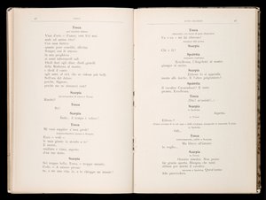 Libretto della Tosca door Giacomo Puccini, Edition Ricordi, Italië