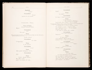 Libretto della Tosca door Giacomo Puccini, Edition Ricordi, Italië