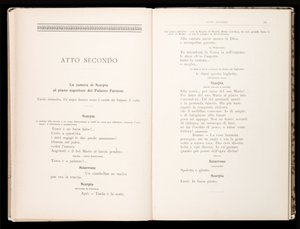 Libretto della Tosca door Giacomo Puccini, Edition Ricordi, Italië