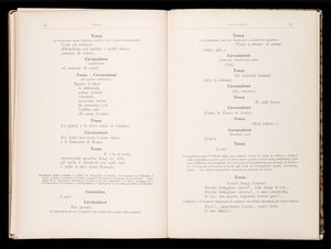 Libretto della Tosca door Giacomo Puccini, Edition Ricordi, Italië