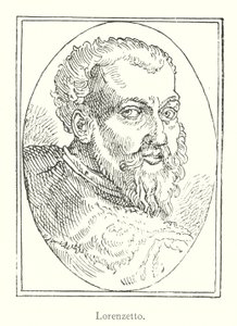 Lorenzetto (gravure) door Italian School