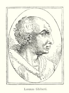 Lorenzo Ghiberti (gravure) door Italian School