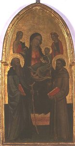 Madonna en Kind met Heiligen