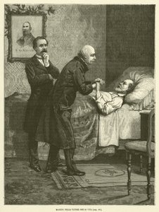 Mazzini Nelle Ultime Ore di Vita (gravure)