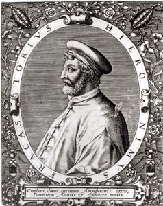 Medailonportret van Girolamo Fracastoro door Italian School