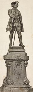 Monument voor Carlo Goldoni (1707-1793) door Antonio dal Zotto, onthuld op 20 december