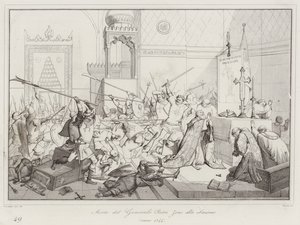 Dood van Generaal Pietro Zeno bij Smyrna