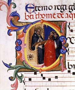 Ms 559 f.285v Geïllustreerde initiaal 
