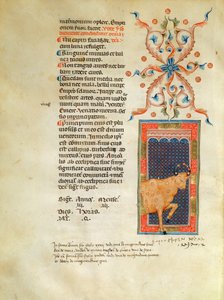 Ms Latin 7272 fol 113 Verluchte kalenderpagina voor april