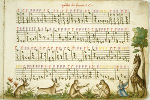Bladmuziek uit Compositione di Meser Vincenzo Capirola gecomponeerd door Vincenzo Capirola