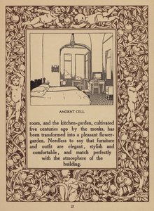 Pagina uit brochure voor San Domenico Palace Hotel, Taormina (litho)