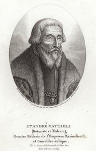 Pietro Andrea Mattioli door Italian School