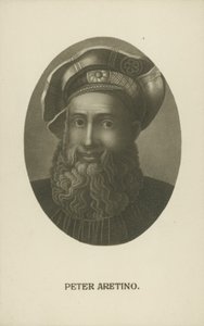 Pietro Aretino door Italian School