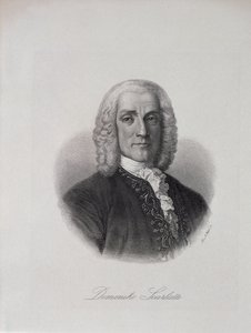 Portret van Domenico Scarlatti (1686-1757) door Italian School